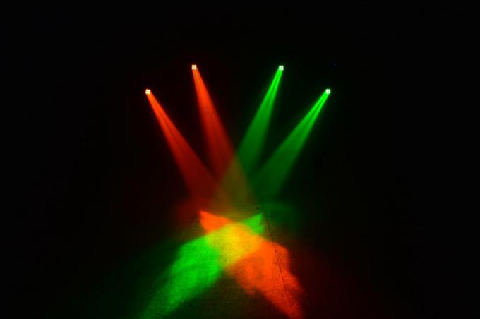 De Verlichtings LEIDENE van de kleurendisco Was die Hoofdkanaal 15 bewegen/21/49 van RGBW 9pcs 10W