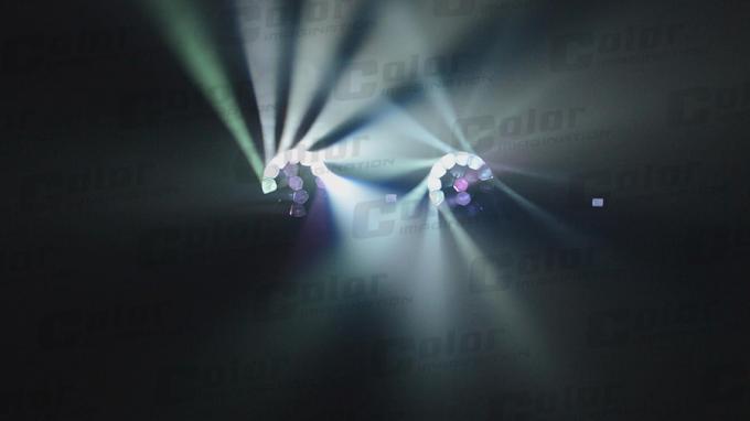 Het Gezoem van IP20 dmx-512 Hoofdstadiumlichten voor Huwelijk bewegen/de Clubs/DJ die tonen