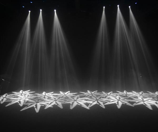 Het kleurenwiel 50W leidde Bewegende Hoofdvlek Lighing DJ/de Bol die van de Huwelijksdecoratie Gobo roteren